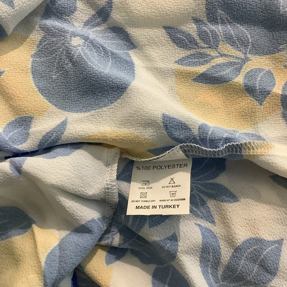 NEW Milan Kiss women’s tie-waist midi floral dress short sleeve size small - Picture 12 of 13